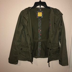 prince & fox green parka